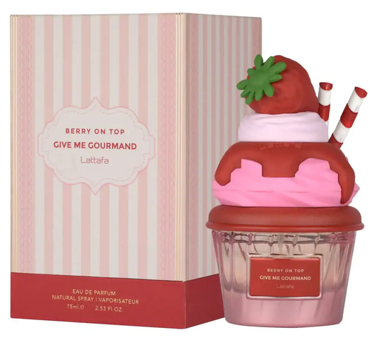 Give me Gourmand Berry On Top Lattafa 75 ml edp